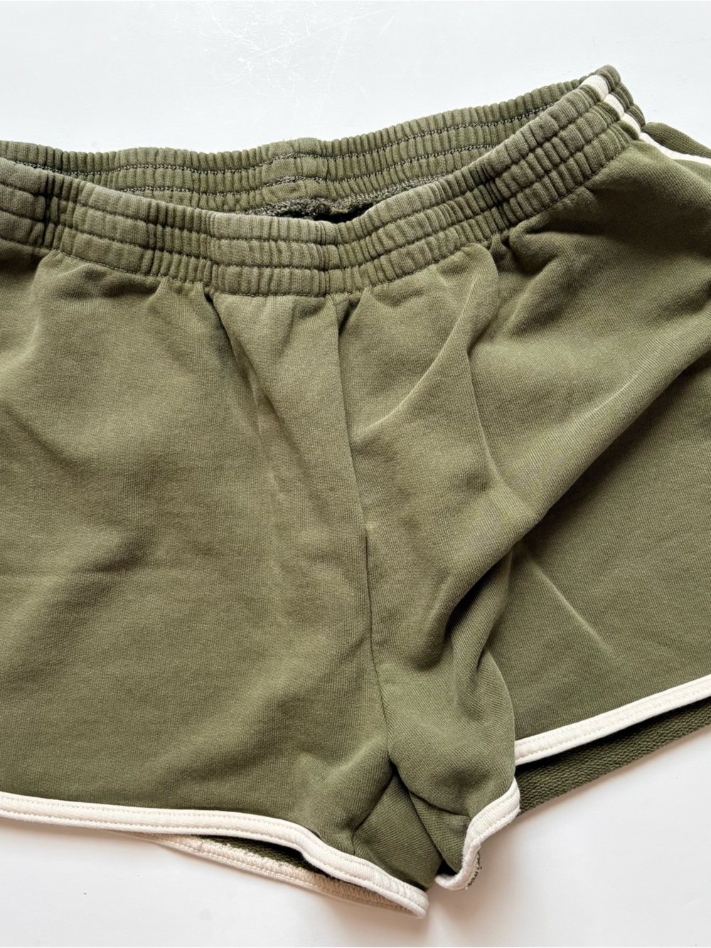 aerie Offline Olive Green Women's Athletic Shorts - Casual Comfort